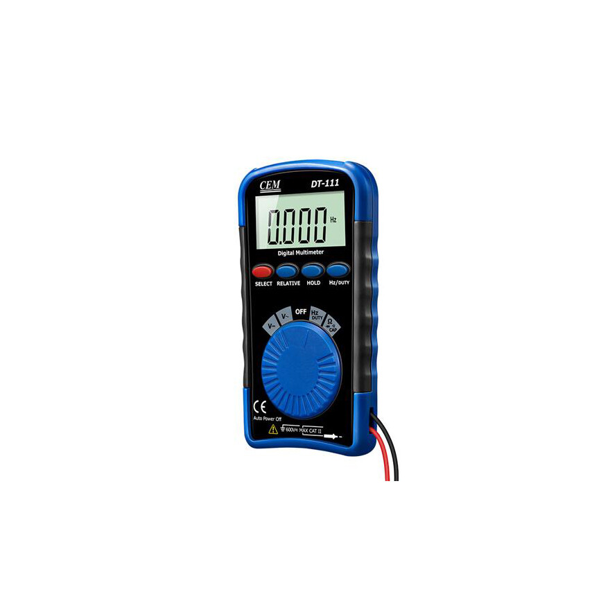 CEM DT-111 Mini Pocket Digital Multimeter Data Hold Max Hold Auto Power Off