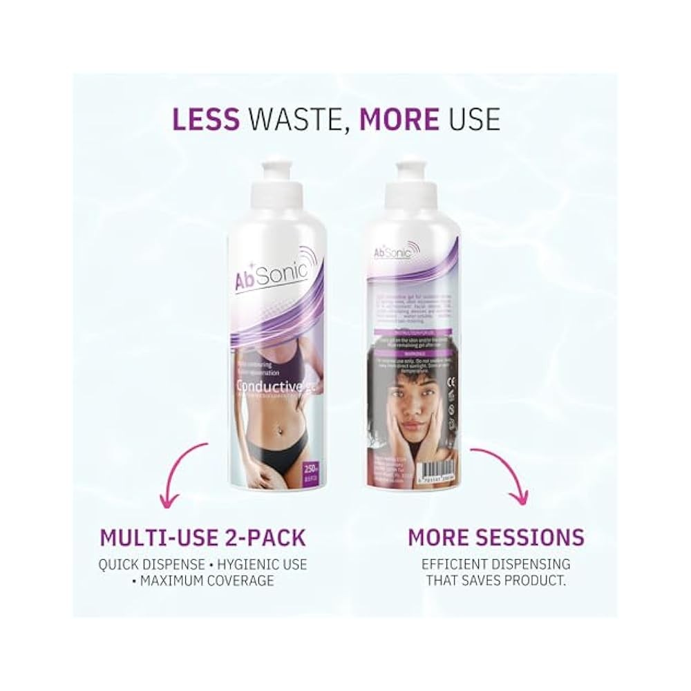 Non,Irritating Conductive Gel for TENS & RF Machines, Enhances Signal