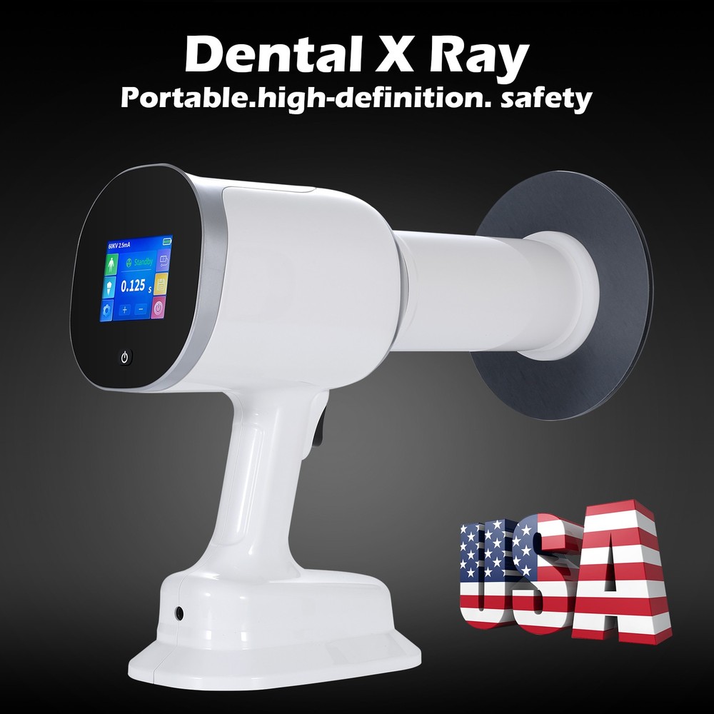 Dental X Portable Ray Digital Machine Rayos +Shield / Digital Sensor Size 1/2