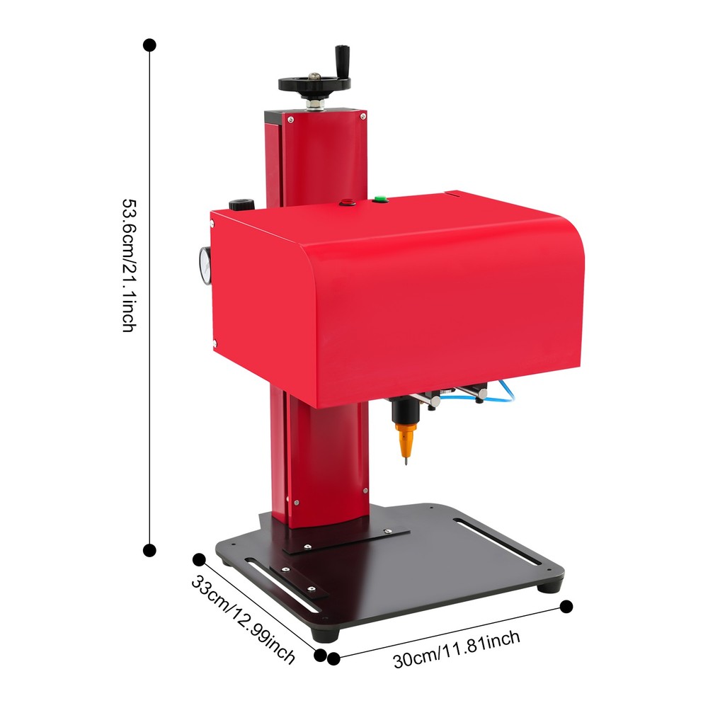 Pneumatic Dot Peen Marking Machine Chassis Number VIN Code Logo Marking Printer