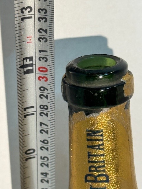 Krug Private Cuvee Extra Sec 750 ml Empty Bottle 1949