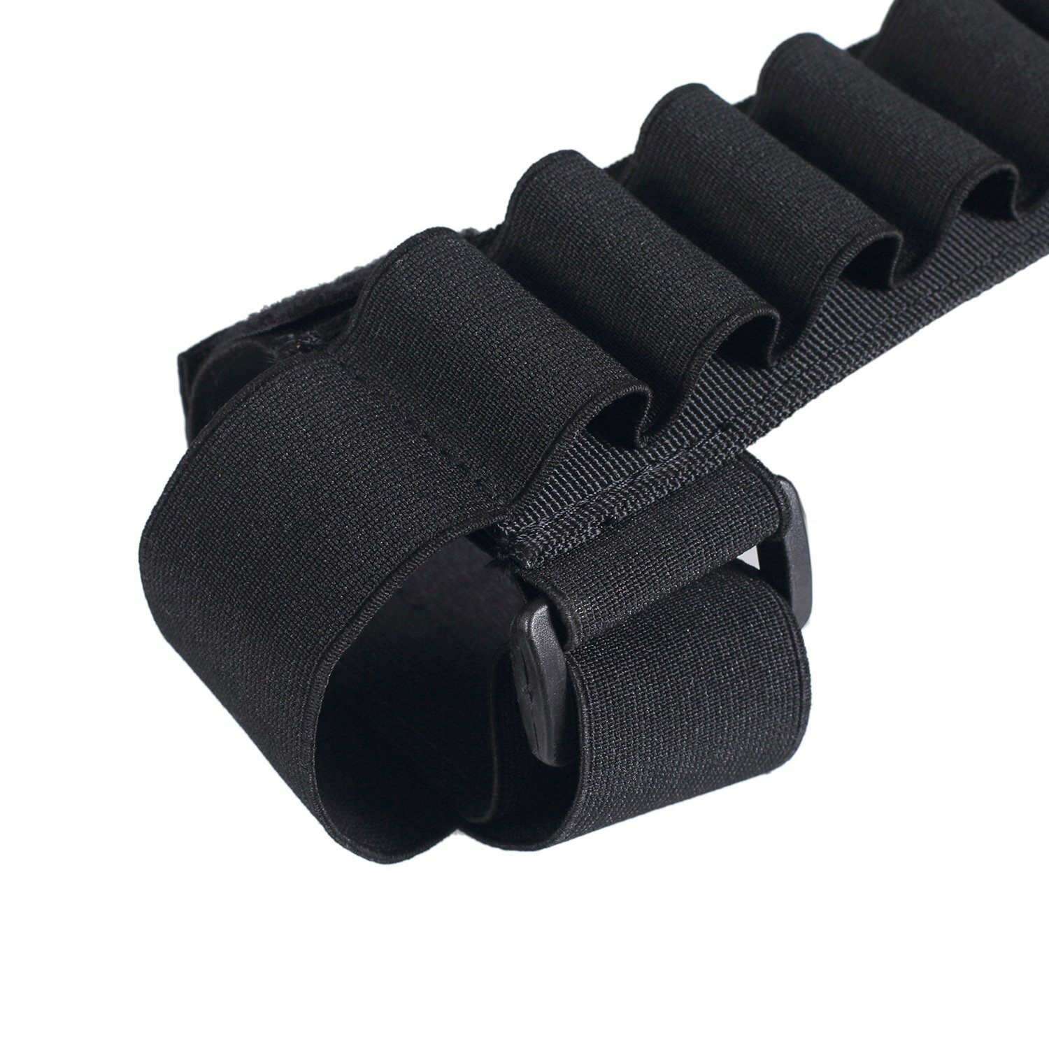 7 Round Tactical Shotgun Stock Shell Holder Ammo Carrier Hunting Pouch Strip