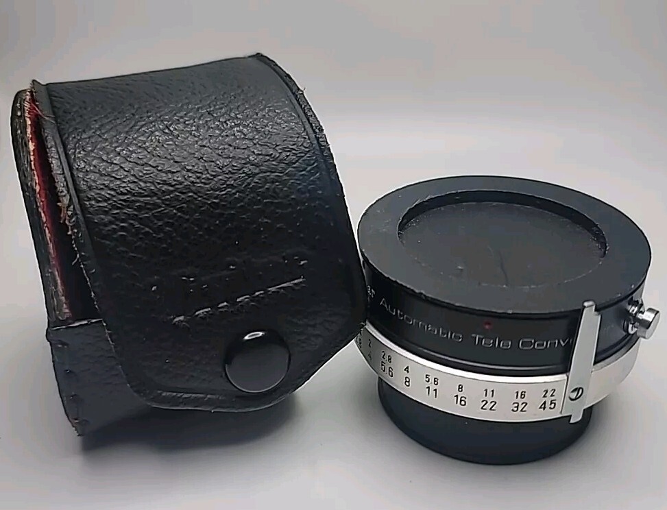 Vivitar Automatic Tele Converter 2X - 5X With Case