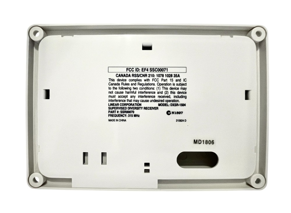 Linear DXSR-1504 4-Channel Supervised Digital Receiver
