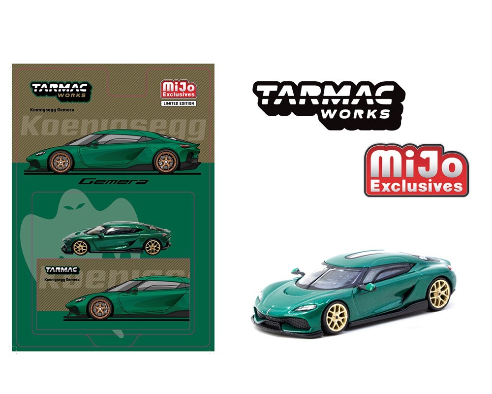 Tarmac Works Koenigsegg Gemera Green Global64 1/64