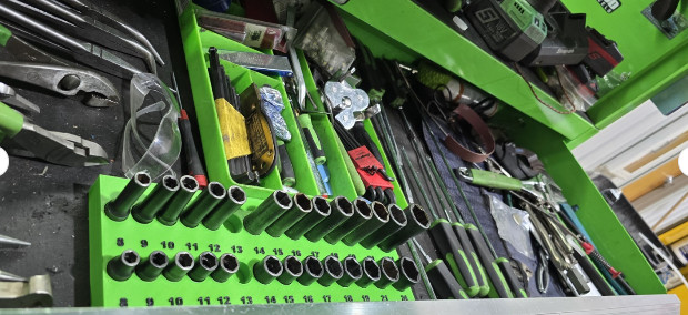 3/8 socket tray fits Snap On