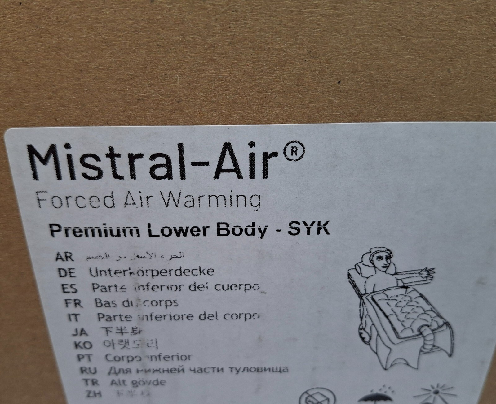 Mistral Air Forced Air Warming Premium Lower Body SYK REF MA3350-PM Box of 40