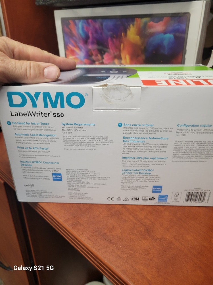 / Tested Dymo Label Printer | LabelWriter 550 Thermal Label Printer