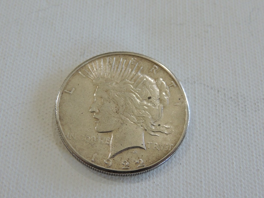 1922 S PEACE SILVER DOLLAR