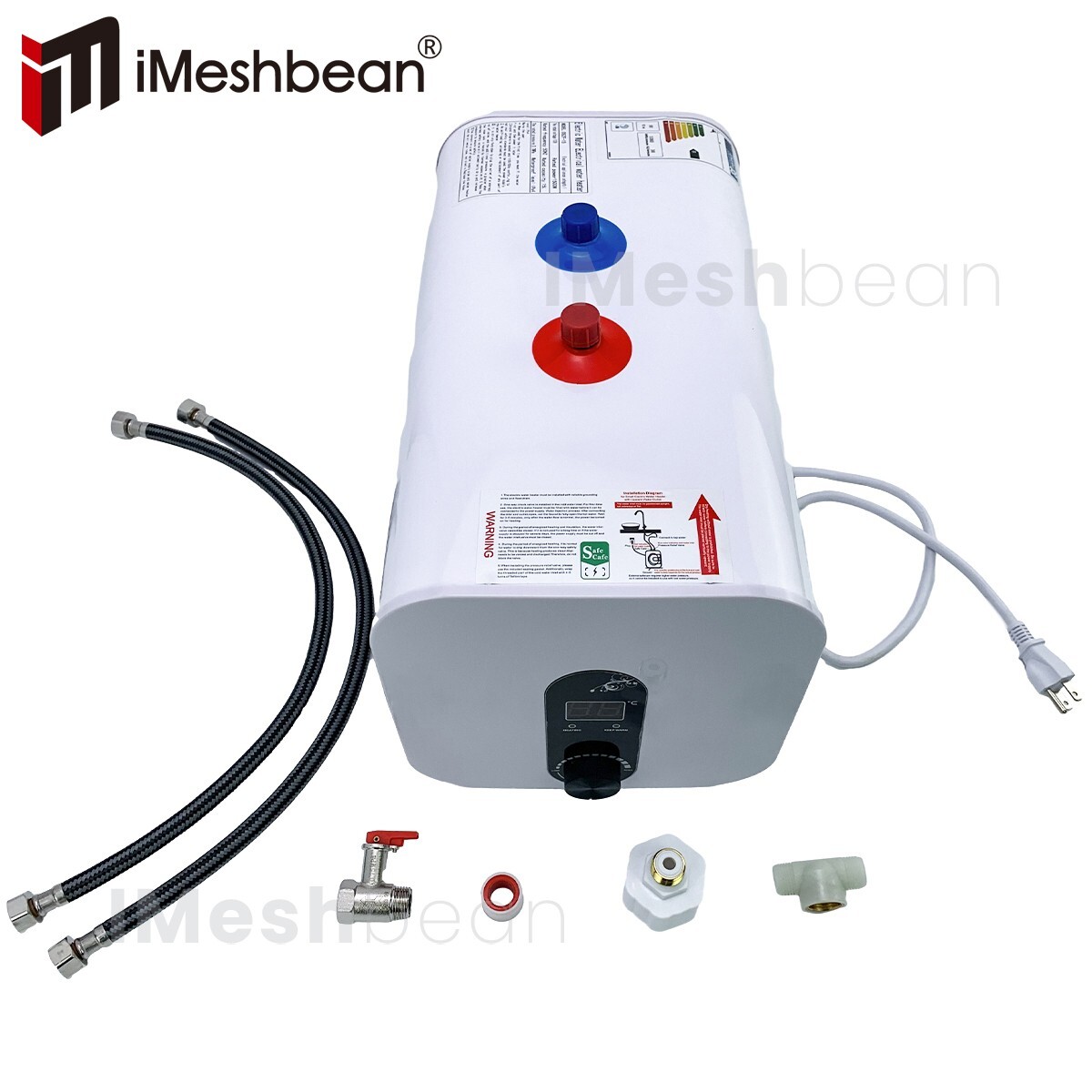 Instant Electric Hot Water Heater Shower Compact Mini-Tank Storage RV 15L 110V