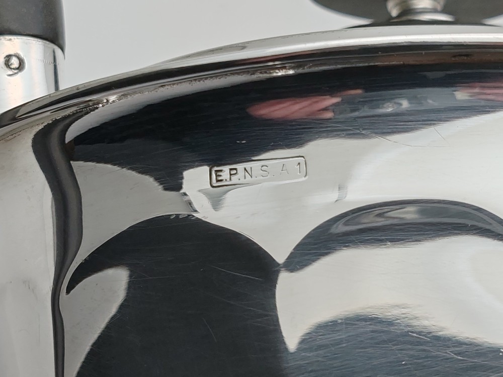 Art Deco Silver Plated Tea Pot EPNS A1 Sheffield Vintage