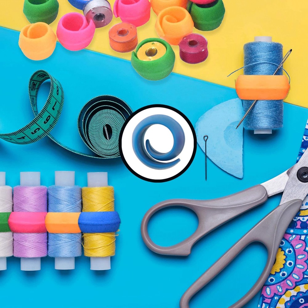 40PCS Thread Spool Huggers for Sewing Spools Avoid Loose Ends Prevent Tails f...