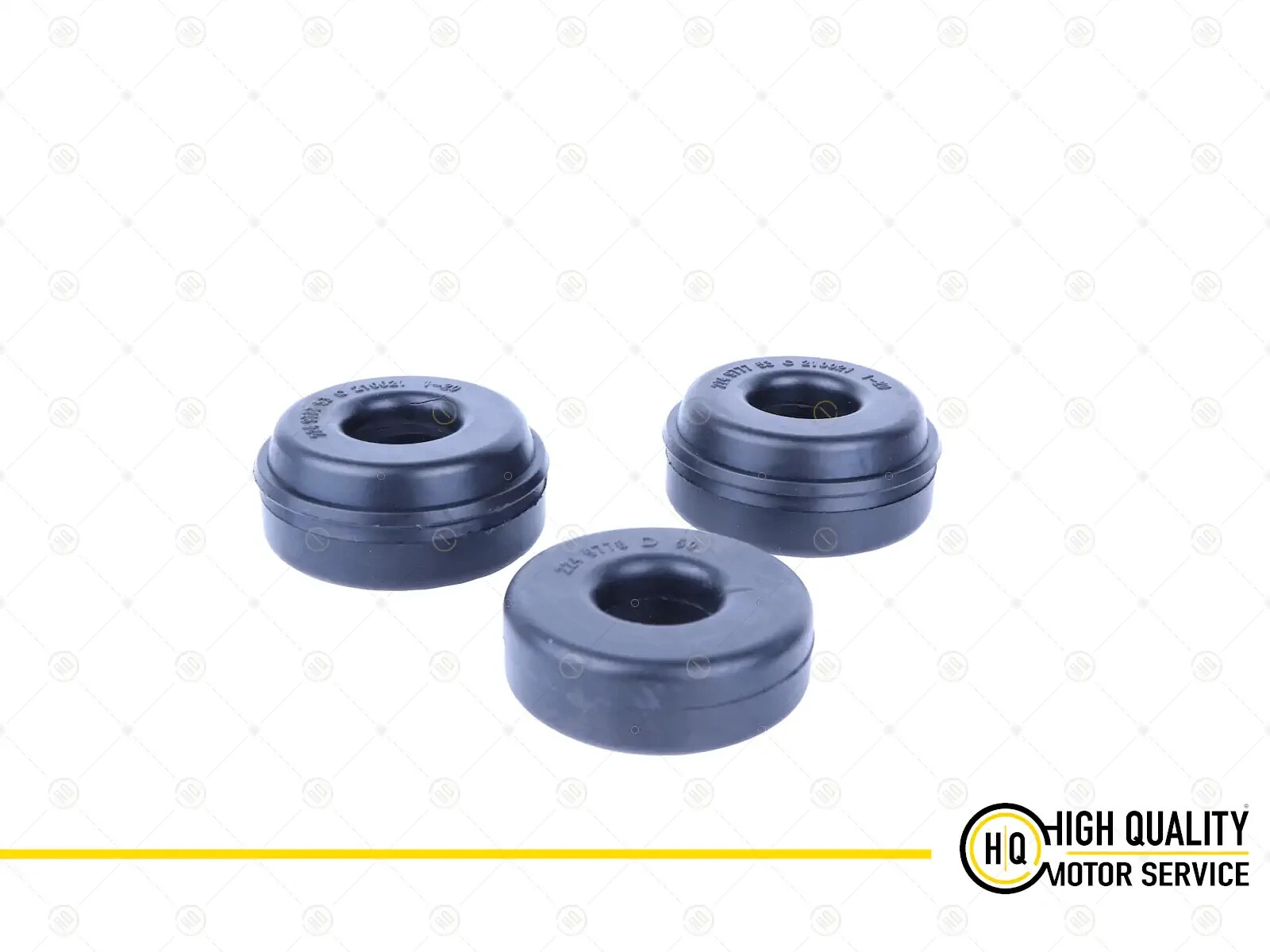 Engine Mounting Rubbers Set For Deutz 02249777 *2, 02249778 *1, 1011, 2011.