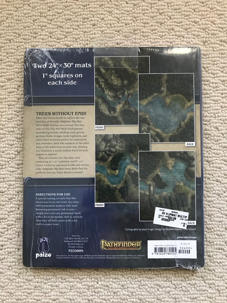 Pathfinder Flip-Mat: Forest Multi-Pack - Sealed - VG+