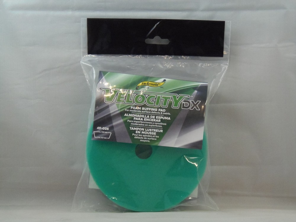 SM Arnold 6" Buffing Pad for Moderate Surface Defects