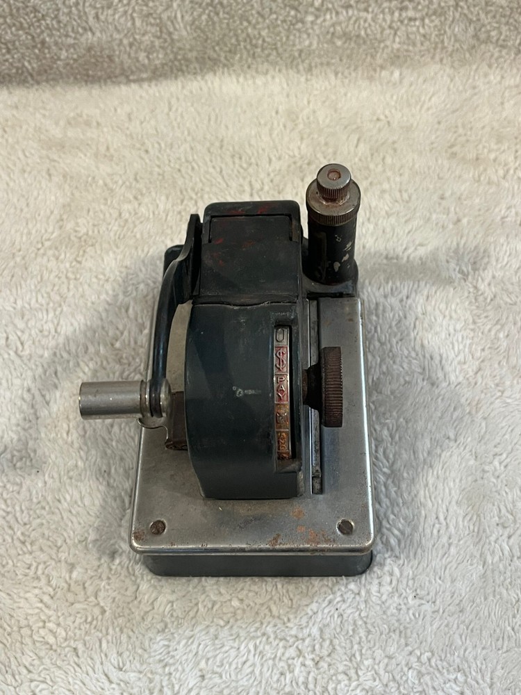 Vintage check writing machine