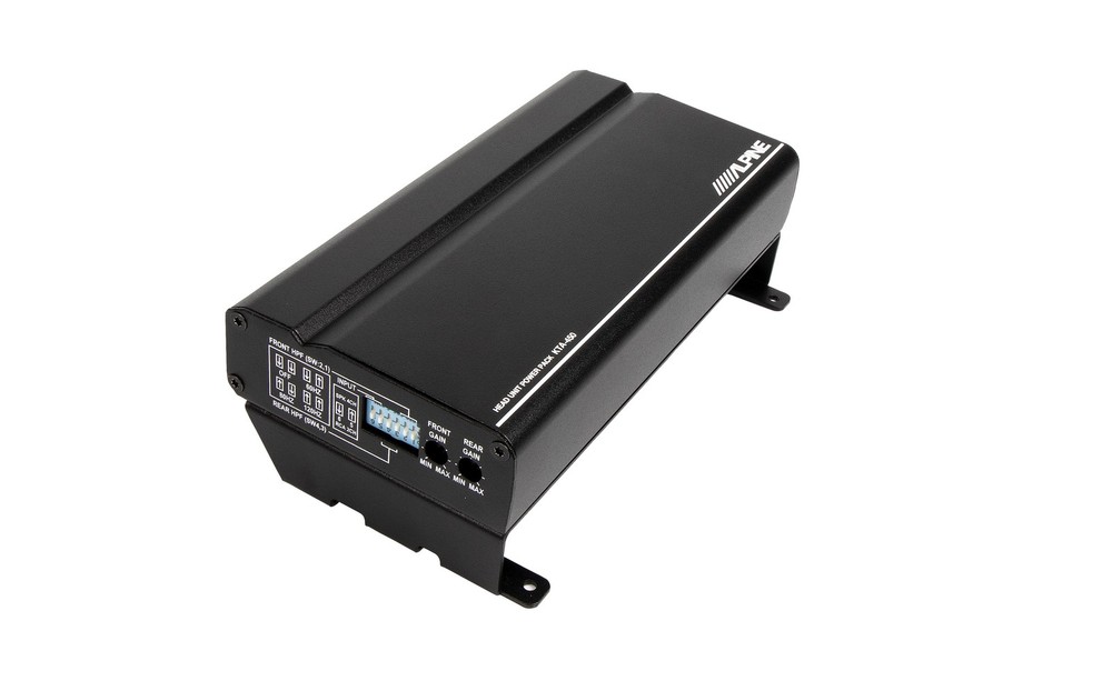 Alpine iLX-407 7" Multimedia Carplay & Android Auto w/ Speaker Bundle