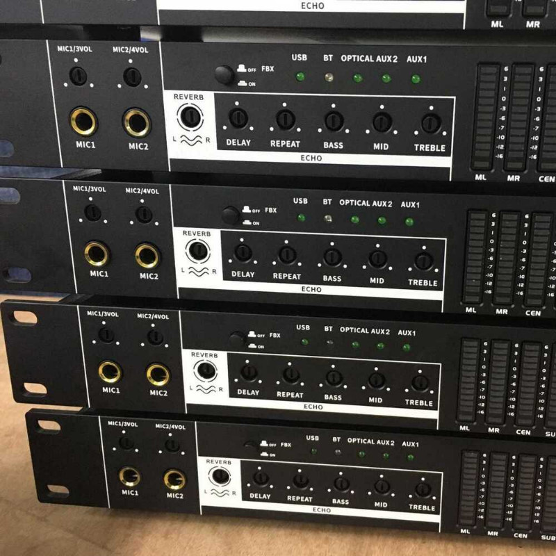 Professional Karaoke Processor Audio Processor Pre-Effects KTV Digital Audios