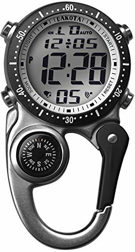 Company Digi Clip Watch - Moonglow E.L. function Stopwatch countdown timer