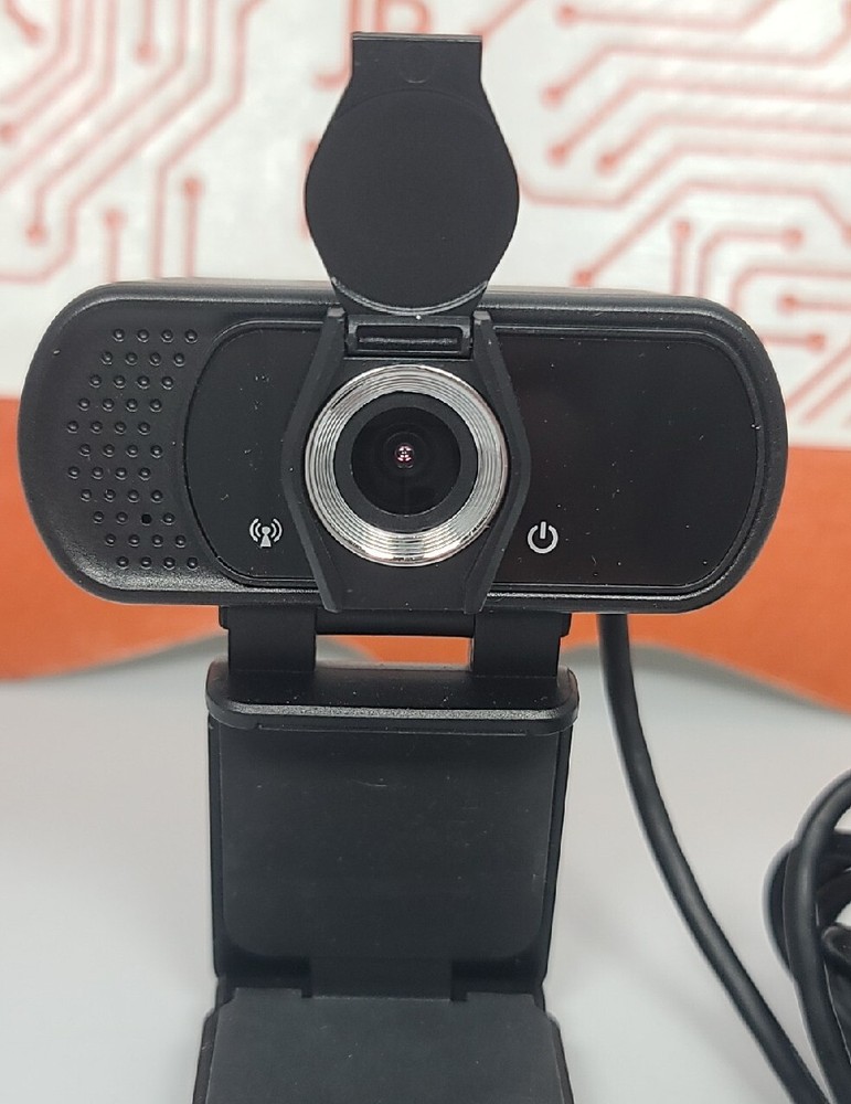 N5 1080P HD Webcam USB Computer Camera with Microphone & Lens Security Cover