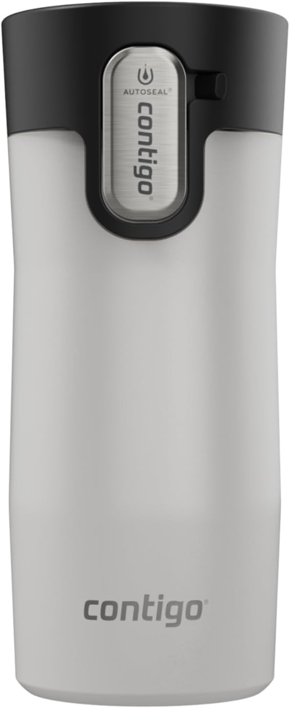 Contigo AUTOSEAL West Loop Vacuum-Insulated Stainless Steel Travel Mug with E...