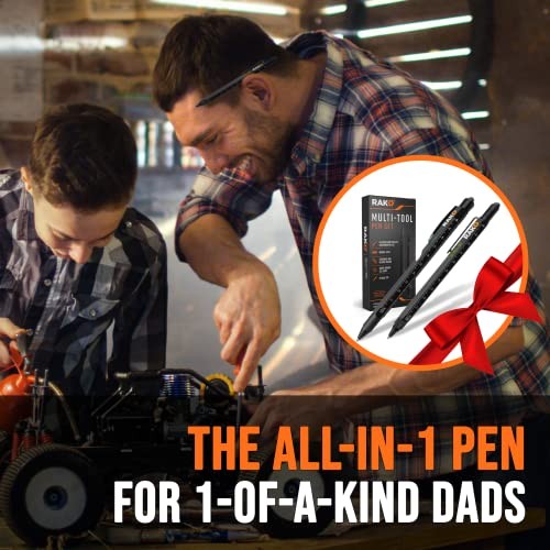 Multitool Pen Gifts for Men, 2-Pack 11 in 1 Tech Cool Multitool Pen Set