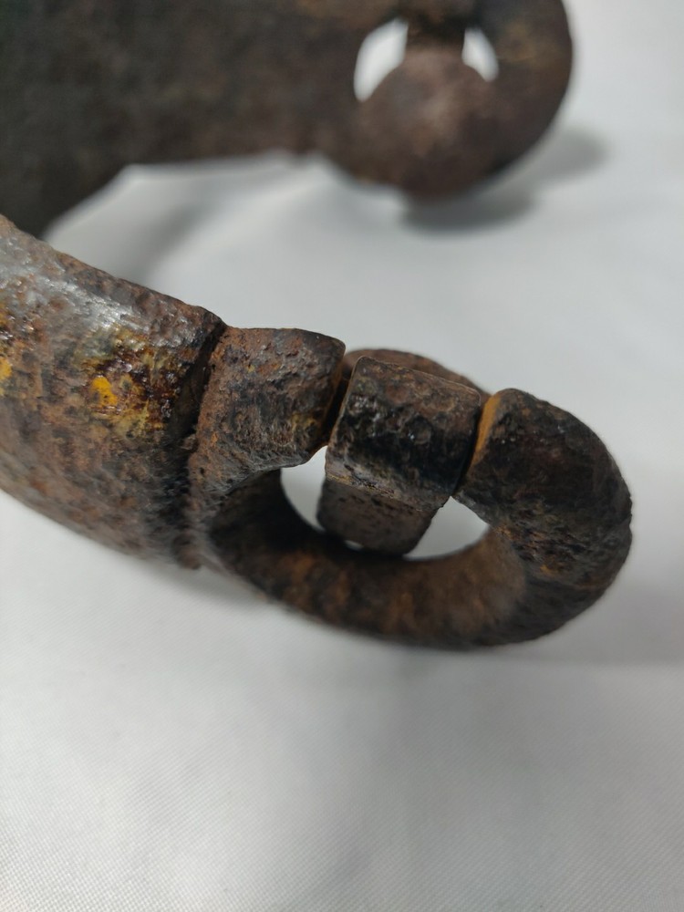Antique Forged Cast Iron Single Spur Please Read Description