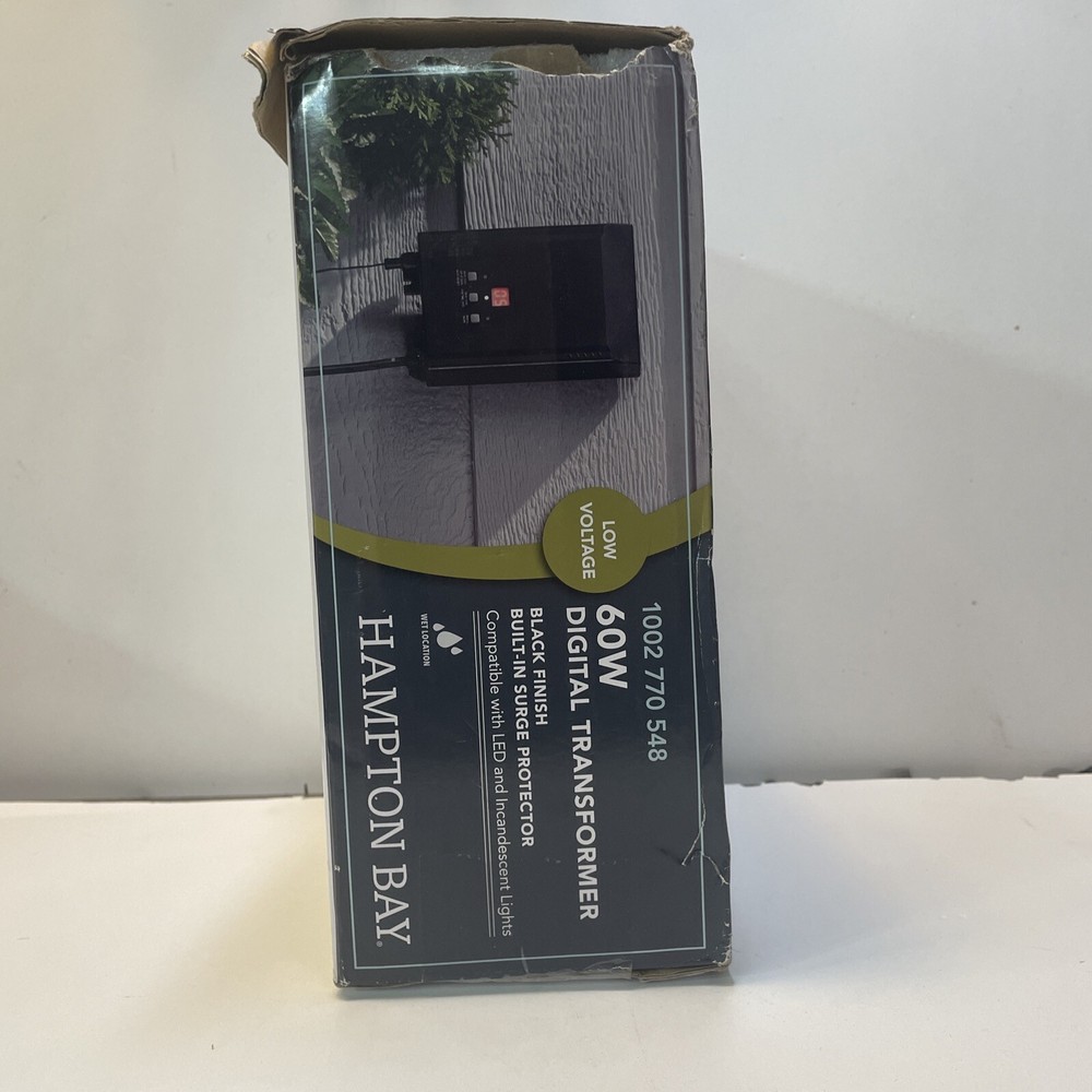 Hampton Bay 60w Digitial Transformer Black
