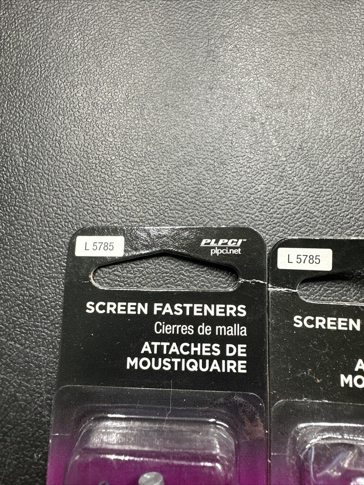 2 X PrimeLine Window Screen Fasteners L5785