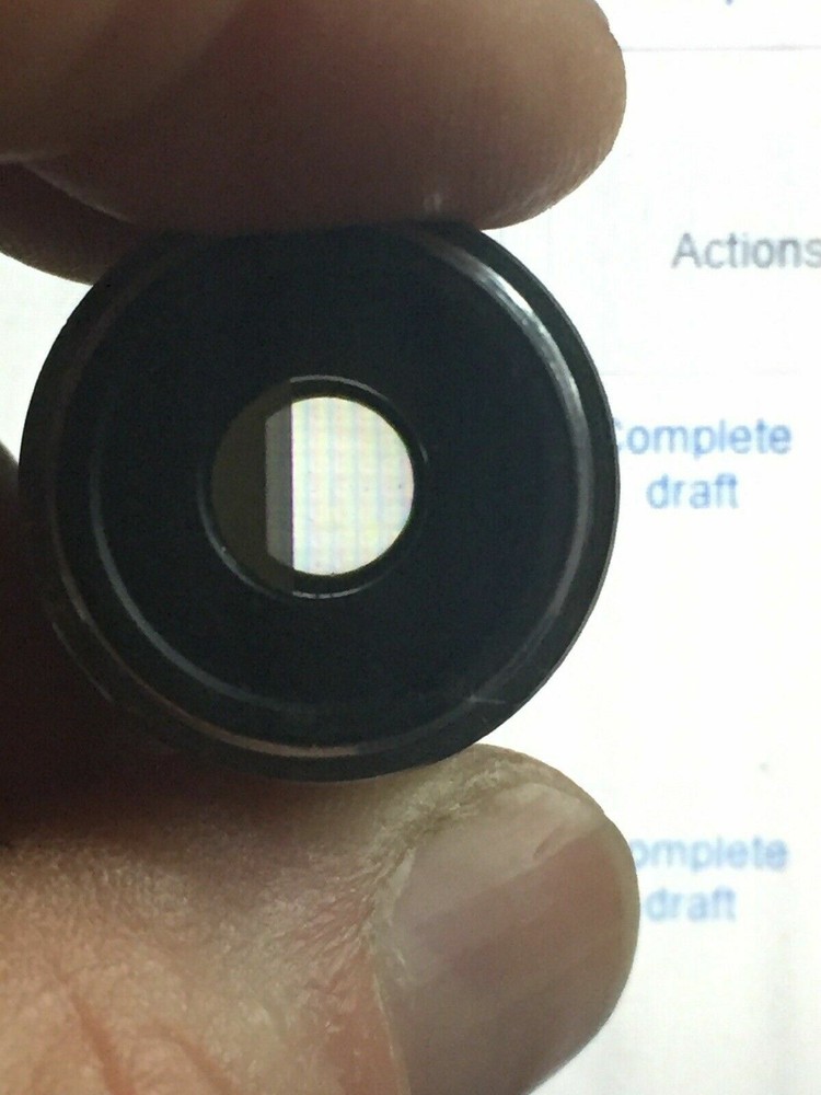 Fisher 10x 0.25 160 Hoffman Modulation Contrast Objective Microscope HMC HMS