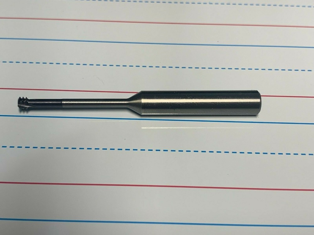 #8-32 UNC Extra long 26mm depth Thread Mills Solid Carbide Internal 3 Flute