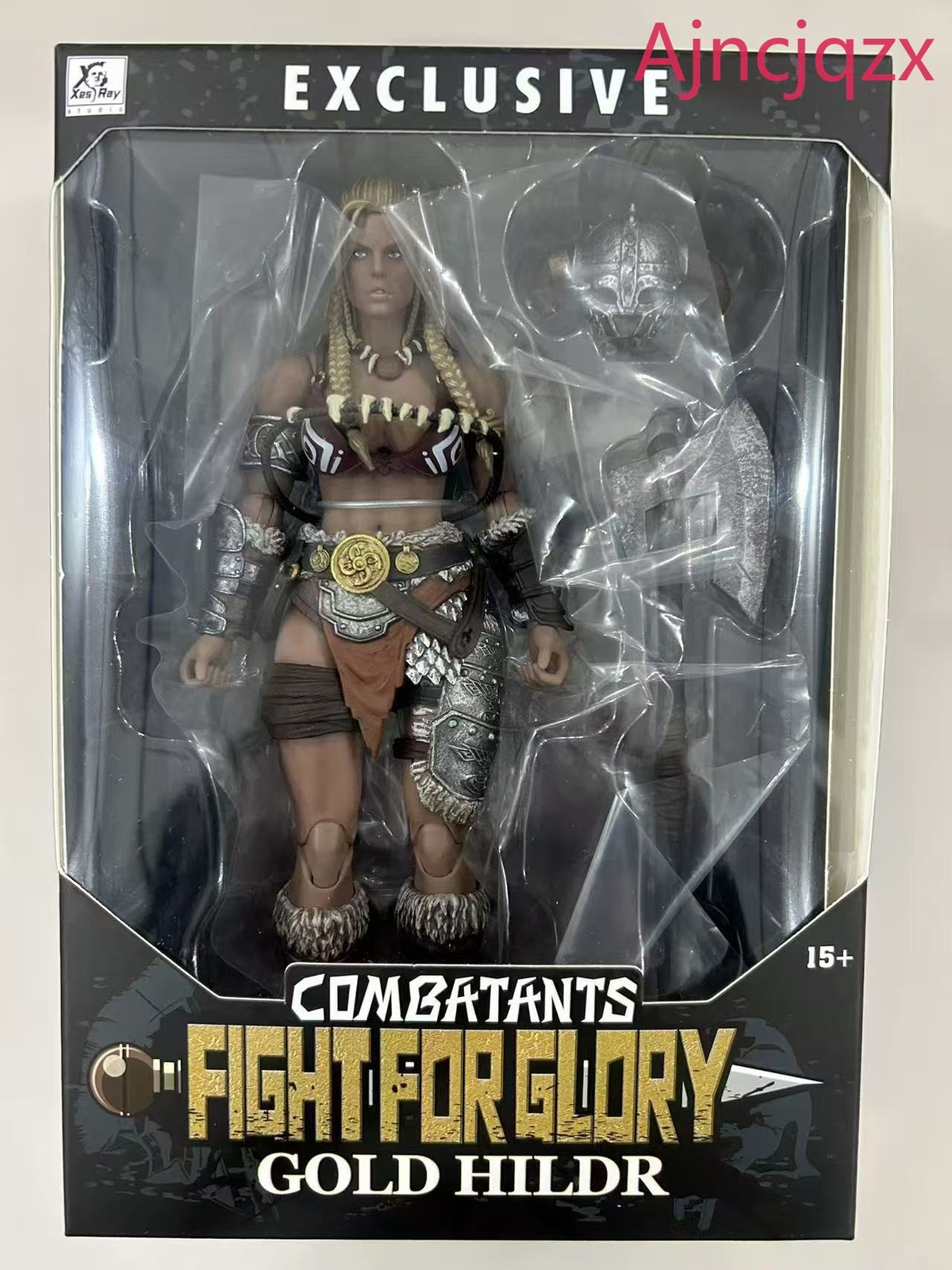 Xesray Studio Fight for Glory Combatants Exclusive Gold Hildr 1/12 In Stock