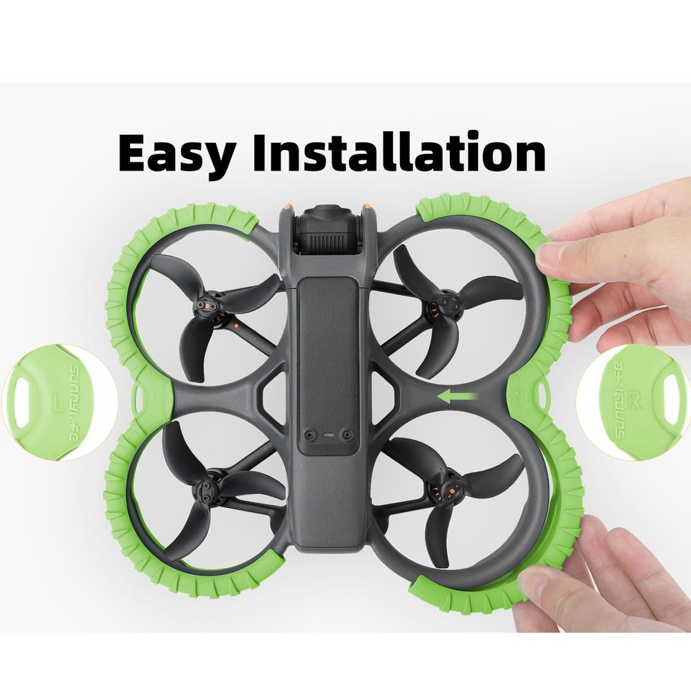 FSIDIWT Avata 2 Propeller Guard Protector, 2 Impact Blue