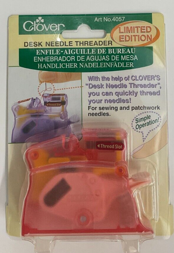 CLOVER #4057 DESK NEEDLE THREADER - LIMITED EDITION