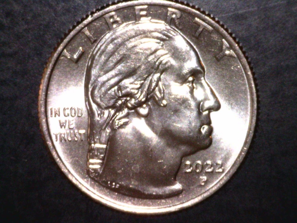 2022-P Maya Angelou Quarter "Nesting Bird" Mint Error