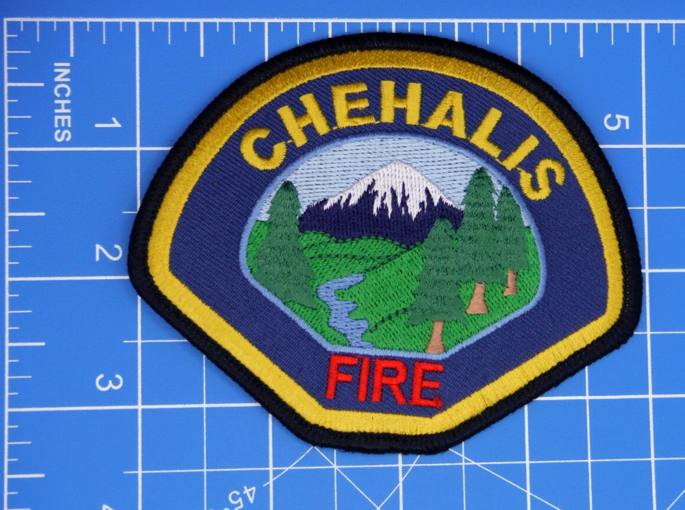 Chehalis Washington Fire Department patch-Bin A