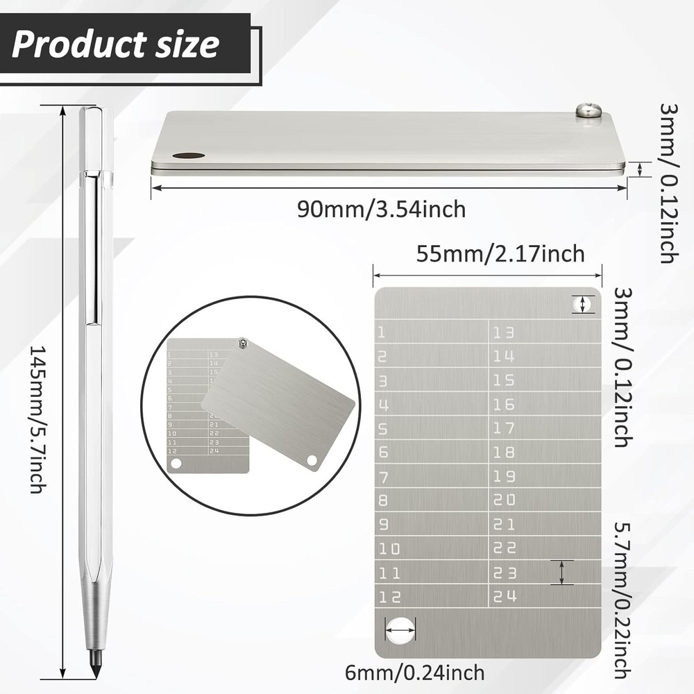 Crypto Wallets Set with Metal Plate Marker for Secure Seed Storage