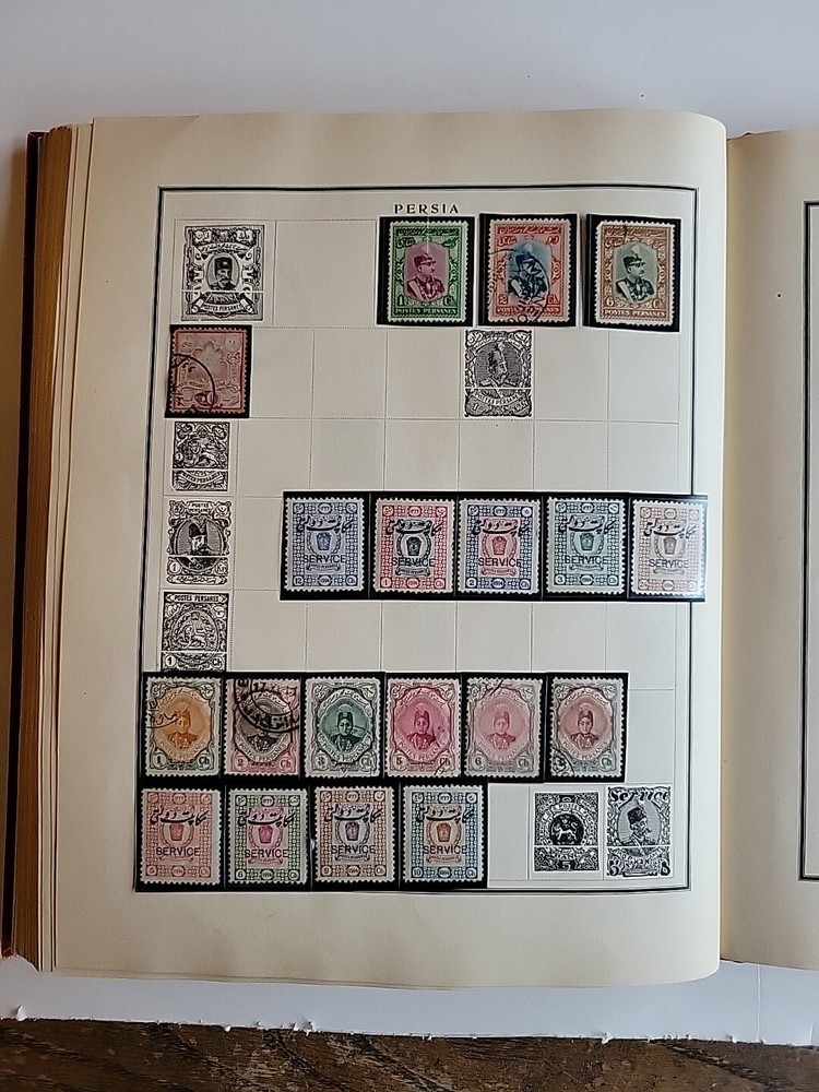 Modern Postage Stamp Album Fully Illustrated 1925 Edition