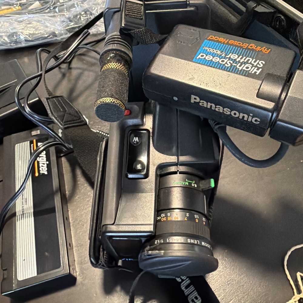 Vintage Panasonic OmniMovie VHS Camera