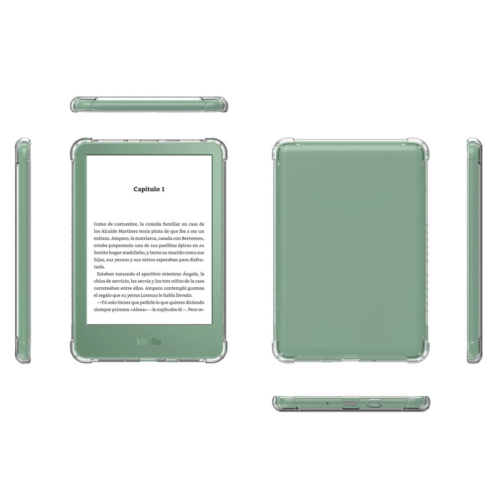 Clear Case for 6.0 inch Kindle Basic 11th Generation 2024 2022 Release 6 Tab...