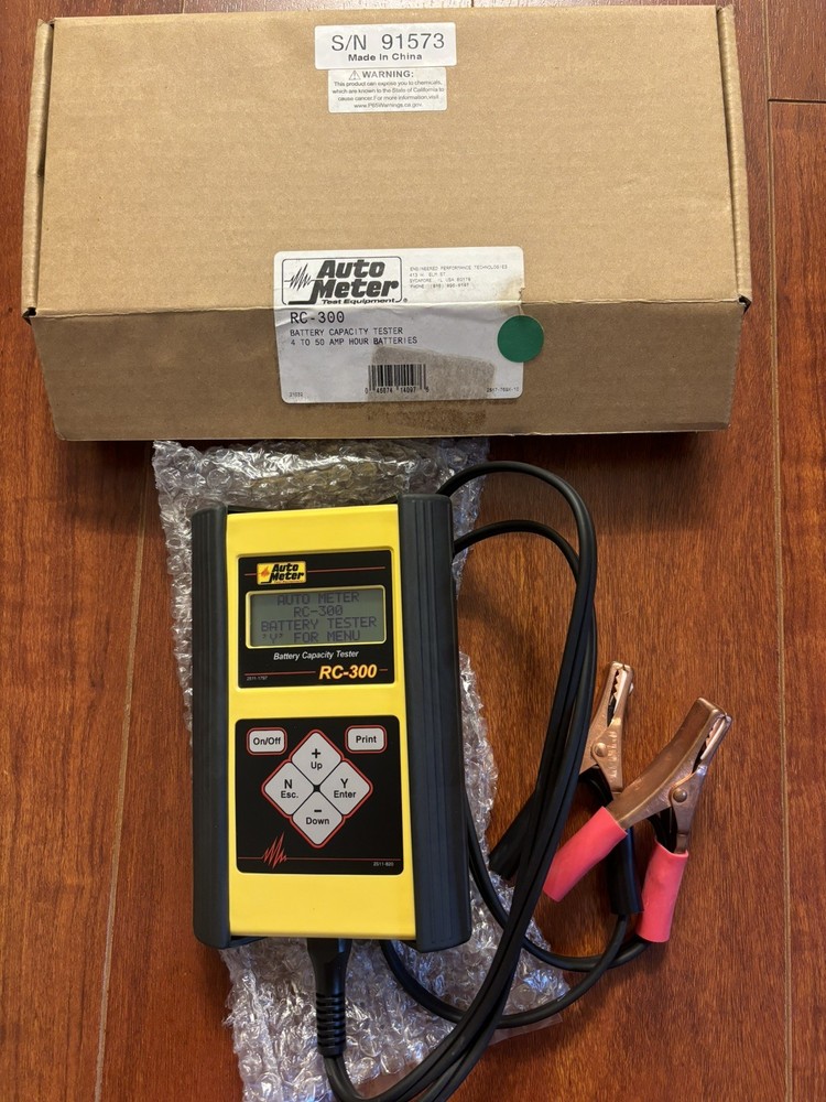 Battery Tester Auto Meter RC-300