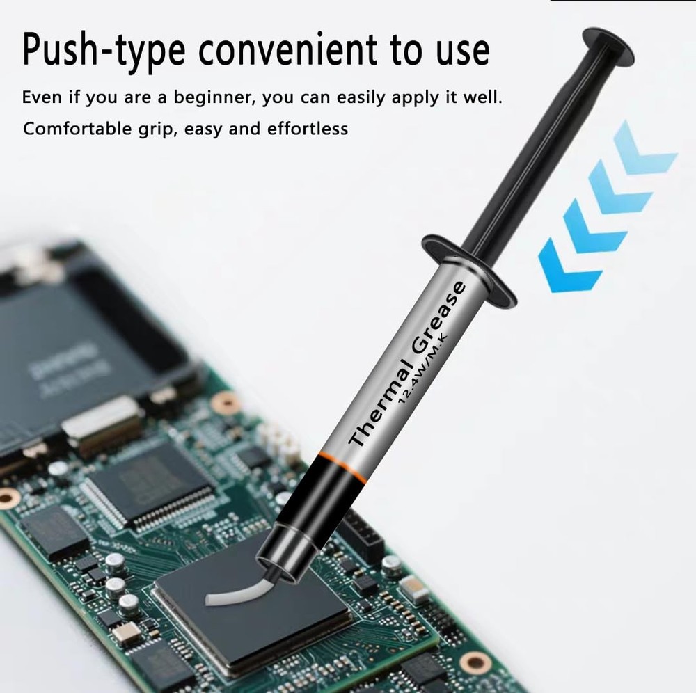 Silver Series Thermal Grease, High Performance Thermal Paste for Computer Man...