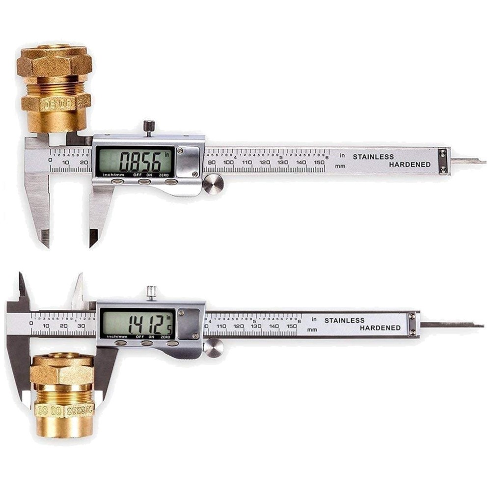 Digital Measuring Tool, Electronic Micrometer, 6 Inch/150 mm