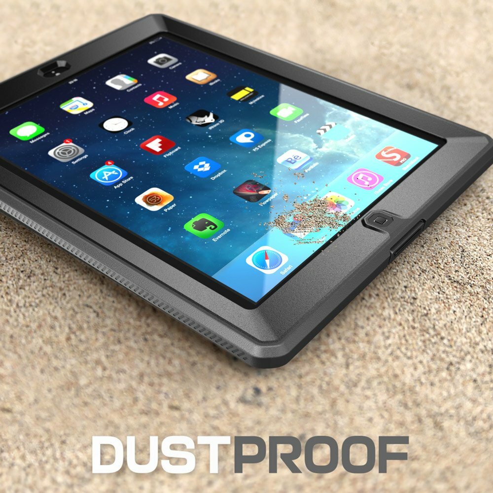 For iPad 2 Case, SUPCASE UB PRO Full-Body Protective Cover with Screen Protector