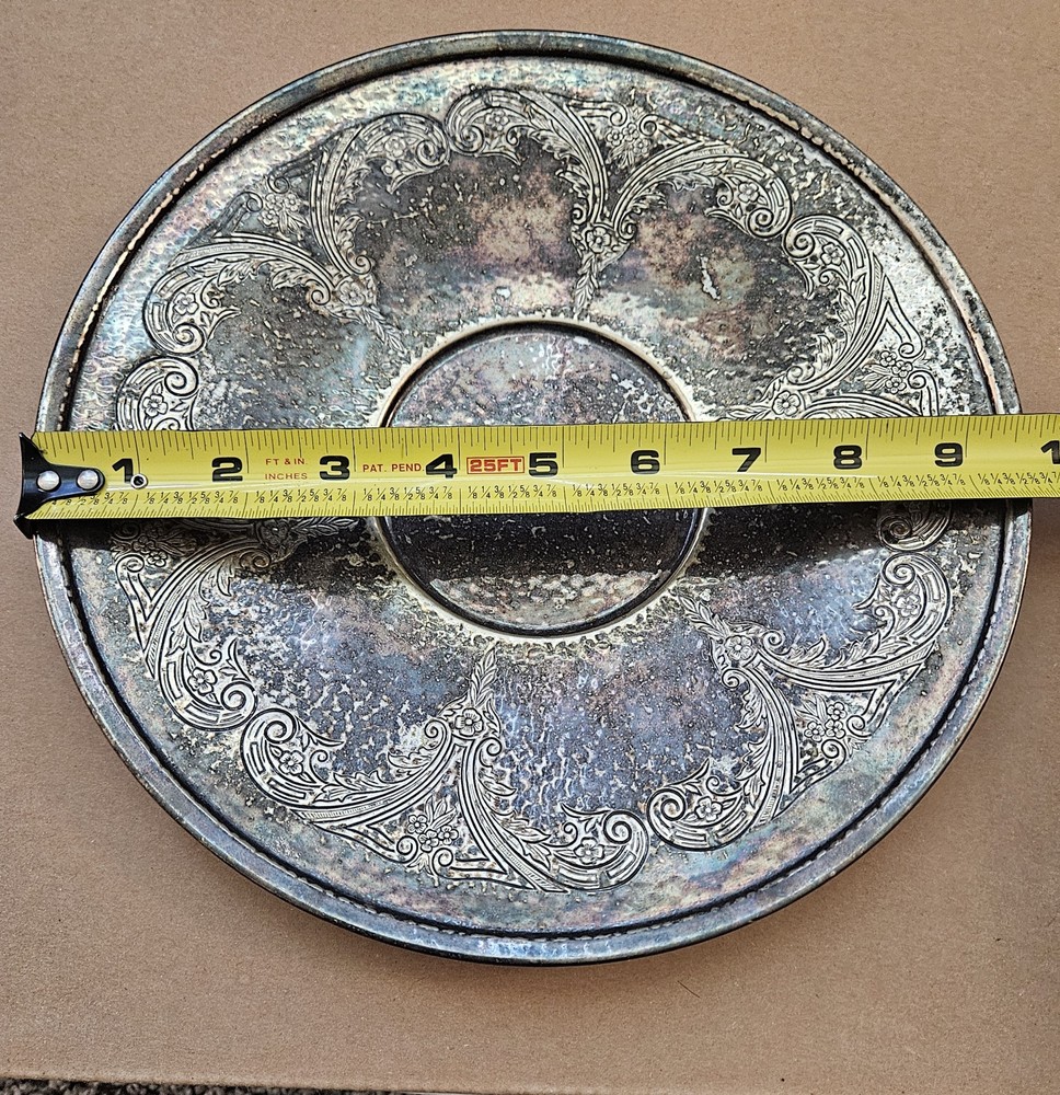 Collectable Silver Platter, Antique, Great Condition