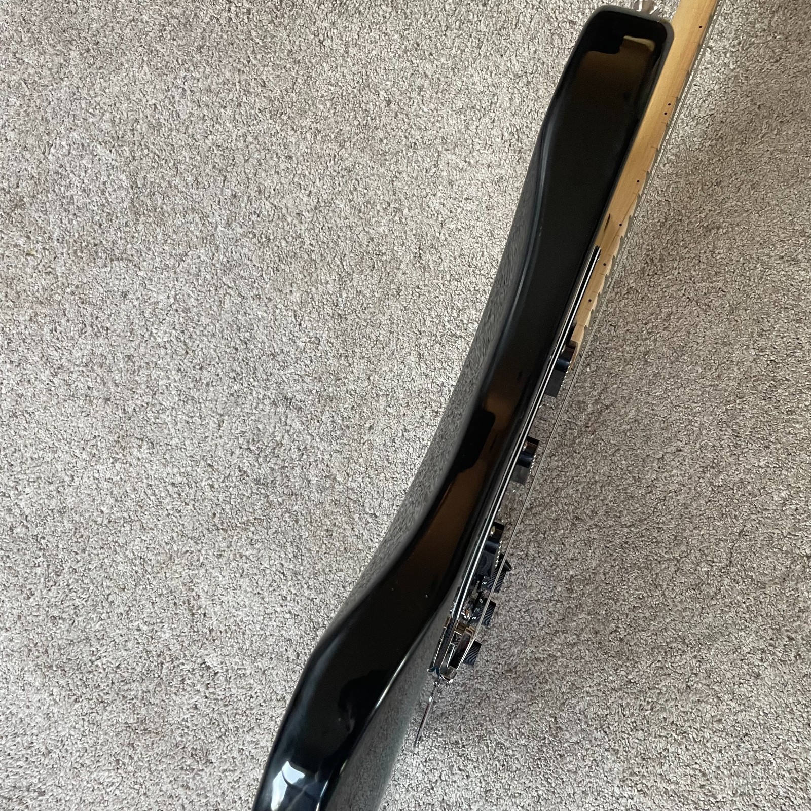 Full-Size Dark Blue Strat Style Electric Guitar Package with Gig Bag and More