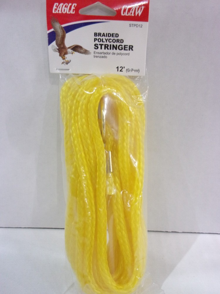 Eagle Claw braided polycord stringer 12 foot length
