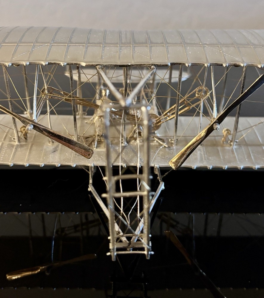 Vintage Wright Brothers 12” Flyer #96 Sterling Silver Model Paramount Classics