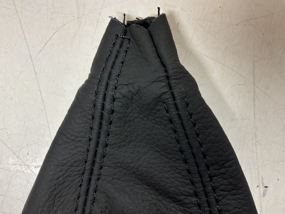 Black Leather Gaitor