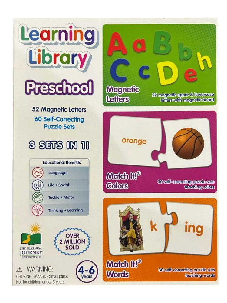 Learning Library Preschool Activity Box - New